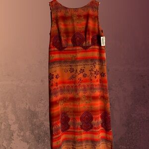 Heart Soul bohemian column dress